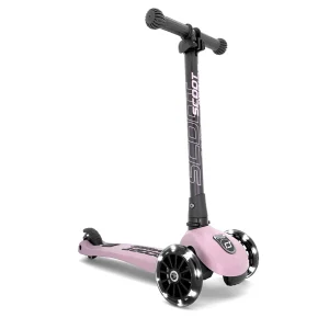 Monopattino pieghevole Highwaykick 3 Led, Rosa