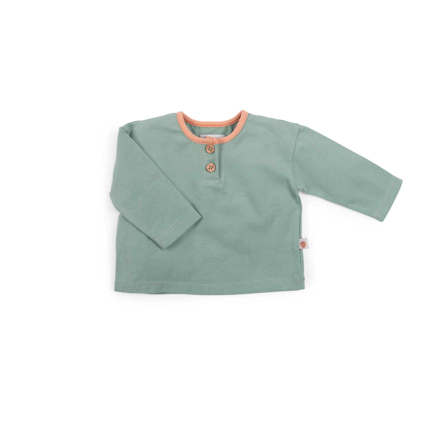 Maglietta in caldo cotone verde, Isidore - immagine 2
