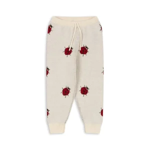 Pantaloni in maglia cotone bio, Coccinella