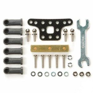 Tamiya 15478 Mini 4wd Mass Damper Set w/Ball Connectors (Block Weight)