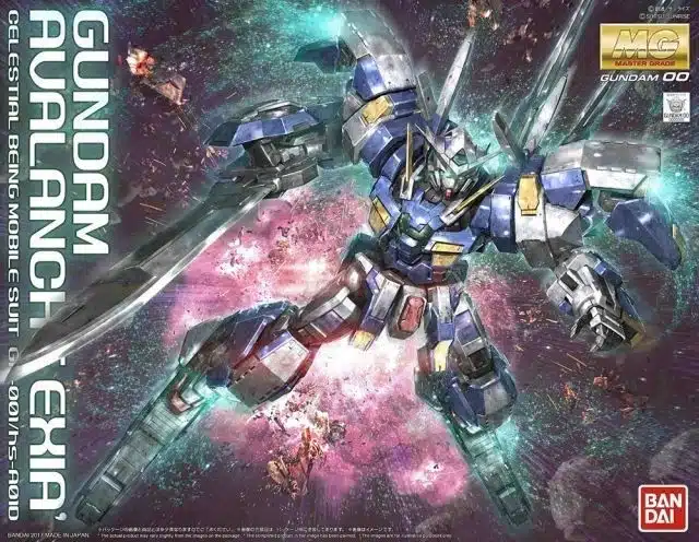 Bandai MG Gundam Avalanche Exia Kit Montaggio 1/100 - immagine 2