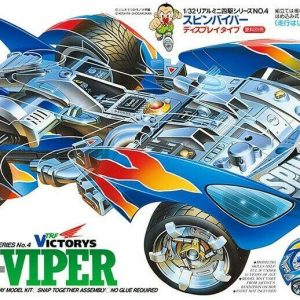 Tamiya 95585 Mini 4wd Mechanical Series Spin Viper (No Motore – Statica) Kit Montaggio 1/32