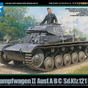 Tamiya 32570 German Panzerkampfwagen II Ausf.A/B/C (Sd.Kfz.121) Kit Montaggio 1/48