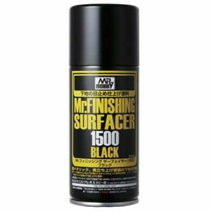 Mr. Hobby B526 Mr. Finishing Surfacer 1500 Black 170ml Primer