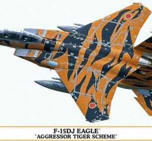 Hasegawa 02392 F-15DJ Eagle “Aggressor Tiger Scheme” Kit Montaggio 1/72