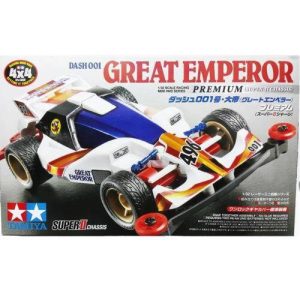 Tamiya 18075 Mini 4wd Dash 001 Great Emperor (Super II Chassis) Kit Montaggio 1/32