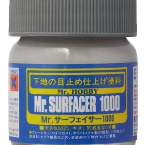 Mr. Hobby SF284 Mr. Surfacer 1000 Gray 40ml Primer Grigio Aerografo / Pennello